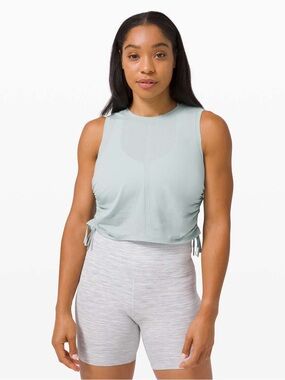 Lululemon Cinch it Up Tank Top -Hazy Jade